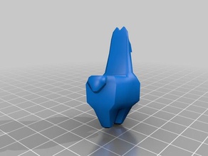 llama gem heist animals 3d print model - Mito3D
