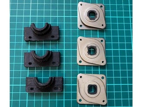 flsun qq eixo de suporte do motor 3d a impressora partes 3d print model - Mito3D