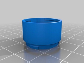 sram bayonet container seperator 18mm diameter containers customized 3d print model - Mito3D