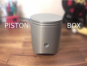 box piston containers boxes 3d print model - Mito3D