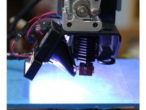 painel de led titular printrbot metal simples rev 2 3 d a impressora acessórios 3d print model - Mito3D