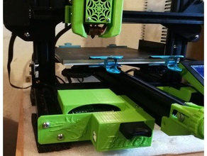 ender 3 sd card adattatore ventola remix 3d la stampante parti creality micro titolare 3d print model - Mito3D