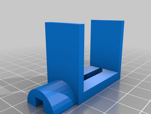 my customized cable holder office 3D print model - Mito3D