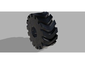 rc lama dos pneus veículos 3d print model - Mito3D