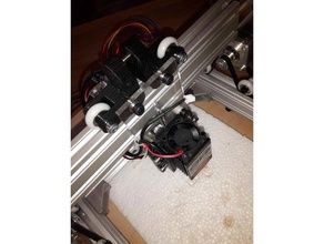eleksmaker carriage tension adjuster remake machine tools 3d print model - Mito3D