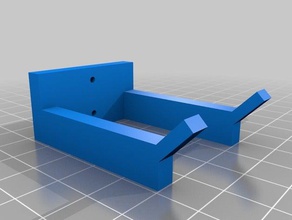 broom hanger simple 3d printing 3d print model - Mito3D
