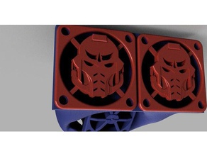 primaris fan cover 40mm 3d printer accessories space marine warhammer warhammer40k 40k 3d print model - Mito3D