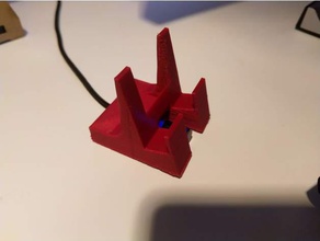 phonestand magnético cable de carga espacio móvil 3d print model - Mito3D