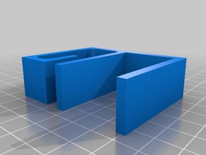 ivar desk cable tidy organization customized 3d print model - Mito3D