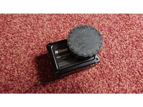 keymission 170 flex cache de l'objectif la caméra pac lentille protection le bouchon d'objectif nikon 3d print model - Mito3D