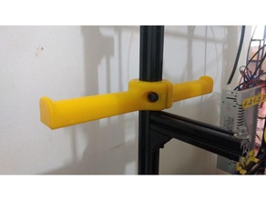 double spool holder 20x20 profile flsun 3d printer accessories abs filament petg pla 3d print model - Mito3D