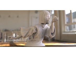 haku Skulpturen hayao miyazaki 3d print model - Mito3D