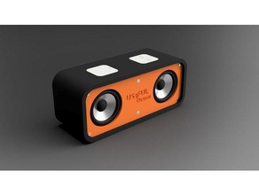 yekpare hoparlör ses kullanışlı tasarım 3d print model - Mito3D