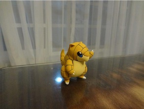 pokemon sandshrew edli3d video Spiele entusiastas shadowbons 3d print model - Mito3D