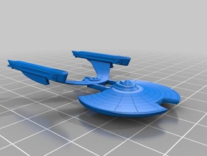 star trek tmp era akyazi classe veículos starship 3d print model - Mito3D