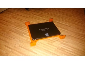 25 inch ssd sled computer disk harddisk harddrive brackets adaptor mount 3d print model - Mito3D