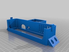 melzi box mosfet updated 3d printer parts case 3d print model - Mito3D