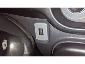 daihatsu cuore mira interruptor placa em branco l7 a indústria automotiva peças de carro interior l700 l701 3d print model - Mito3D
