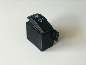 5 prong car switch box 3d printer parts 3d print model - Mito3D