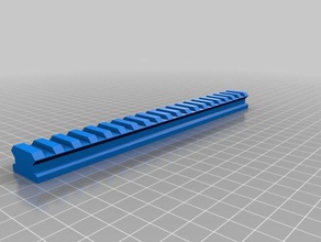 nato picatinny rail ar15 tools 3d print model - Mito3D