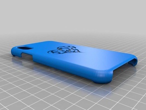 love ya 3d printing heart iphone 4 phone case 3d print model - Mito3D