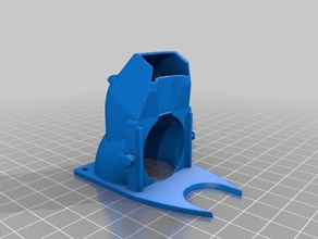 mp selectmini pluggable ventola da 40mm sindone e3d collare di grandi buche la stampante parti 3d print model - Mito3D