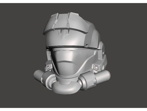 halo reach, odst kask 3d baskı cosplay 3d print model - Mito3D