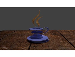 oracle java Tasse Zeichen logos Kunst blender cup 3d print model - Mito3D