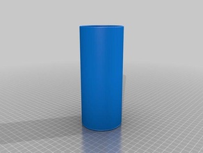 meine angepassten Zylinder Haushalt versorgt 3d print model - Mito3D