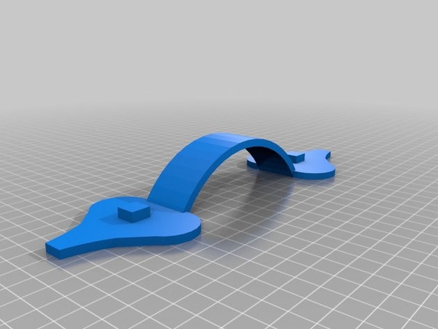 Türgriff Dekorative Dekoration Garagentor 3D print model - Mito3D