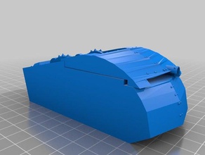 neue crawler-Rumpf detaillierte andere nurgle w40k 3d print model - Mito3D