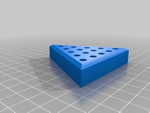 classico triangolo pin di gioco giocattolo accessori da tavolo 3d print model - Mito3D