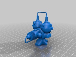 steampunky ray gun thingy other 3d print model - Mito3D