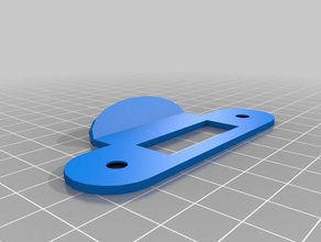 door strike plate replacement parts latch 3d print model - Mito3D