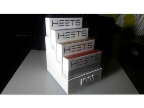 stand pacotes de cigarros iqos decoração 3d print model - Mito3D