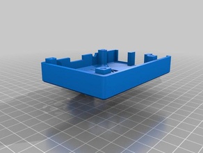 raspberry pi Gehäuse stand Elektronik 3d print model - Mito3D