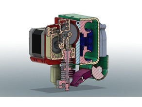 e3d titan hypercube evolution direct drive bltouch updated fan nozzle printer accessories 3d print model - Mito3D