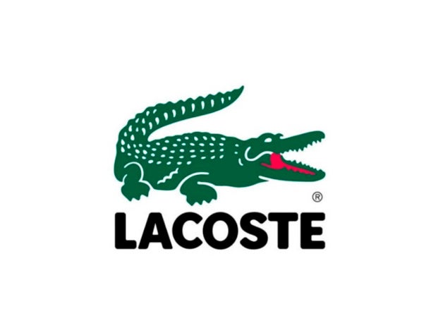 el logo de lacoste signos logotipos cocodrilo 3D print model - Mito3D