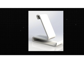 mobile stand 3d printing phone 3d print model - Mito3D