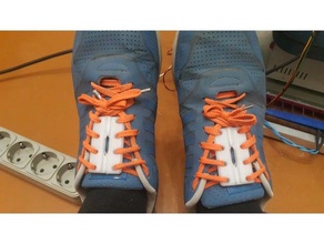 lace chuteiras v3 remix os acessórios a adidas fixador tênis 3d print model - Mito3D