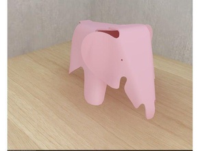 vitra éléphant décor de la décoration conception desin meubles eames elephant ménage les enfants des kids toy maison moderne, 3d print model - Mito3D