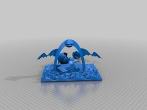 icebergs peak sculptures 3d print model - Mito3D