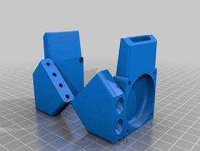montaje del ventilador steve transporte titan aero de instalación 3d la impresora partes 40mm e3d 3d print model - Mito3D