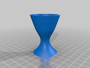 egg cup uk medium sized eggs kitchen dining 3d print model - Mito3D