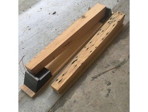 gamba affusolata giga pialla strumenti legno falegnameria 3d print model - Mito3D