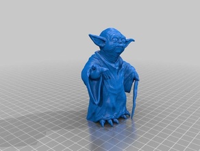yoda creatures jedi star wars 3d print model - Mito3D