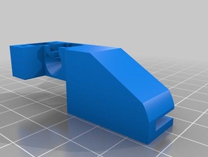adaptador capteur fliamento extrusor titan alfawise u20 3d de l'imprimante pièces filament extrudeuse 3d print model - Mito3D