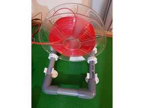 filament rouleaux 3d de l'imprimante accessoires guide bobine rouleau 3d print model - Mito3D