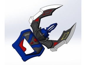 ultraman weapon props geed claw 3d print model - Mito3D