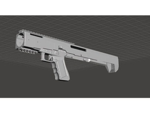 glock carabina hera réplica v2 otros airsoft 3d print model - Mito3D
